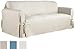 Serta | Relaxed Fit Durable Woven Linen Canvas Furniture Slipcover (Sofa, Natural)