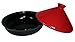 IMUSA USA GKM-61001 GK Ceramic Tagine Pot 2.1-Quart, Red