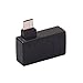 Fun-Home 2Pack Right Angle USB 2.0 Micro Male to USB Female Host OTG Adapter for Samsung, Firestick,Playstation Classic, SNES Mini/Classic,Chromecast and More Smartphone or Tablet with Power Features