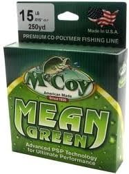 McCoy Fishing Line, Mean Green, 250-Yard/25-Pound