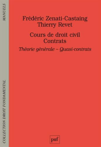 Cours de droit civil Contrats