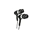 VSONIC GR02 Bass Silver Cord Earphones Earbuds Ear Canel IEM for MP3, iPhones, iPods and iPads - Black