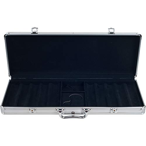 Trademark Poker 500 Capacity Aluminum Chip case - Black Interior - Thumbnail 2