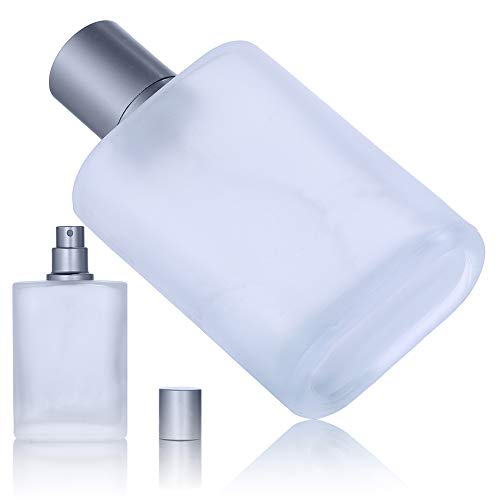 2 Pack 50ml(1.69Oz) Frosted Empty Glass Spray Bottle Refillable Fine Mist Spray Perfume Bottle,Atomizer Bottle Makeup Tool (2 Pack 50ML) 1 2 Pack 50ml(1.69Oz) Frosted Empty Glass Spray Bottle Refillable Fine Mist Spray Perfume Bottle,Atomizer Bottle Makeup Tool (2 Pack 50ML)