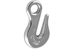 MarineNow Stainless Steel 316 Eye Chain Grab Hook 1/4", 5/16", 3/8", 1/2"