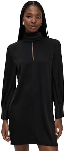 theory shirt dress black Theory Stretch Cotton Clean Shirt Dress - Black