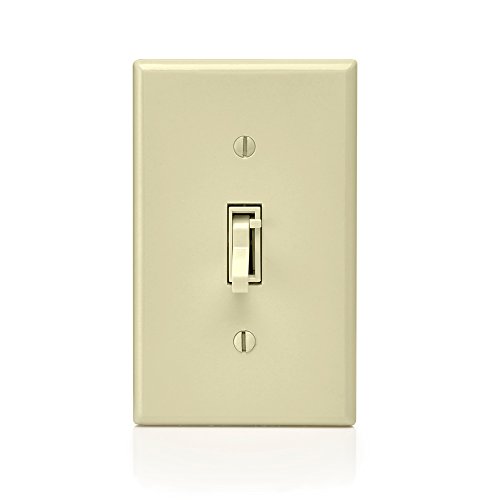 Leviton TSL061LI Toggle Slide Universal Dimmer, 300W Dimmable LED