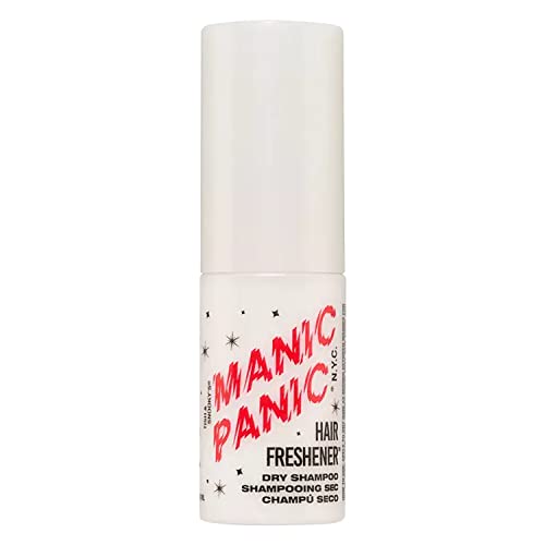 MANIC PANIC Dry Shampoo Powder for Women & Men - Non Aerosol Travel Dry Shampoo - Made with Rice Flour to Gently Absorb Oil & Refresh Color-Treated Hair - Vegan & Cruelty-Free, TSA-Approved (0.71oz)