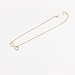 Geerier Simple Gold Chain Anklet Good Luck Infinite Anklet Beach Feet Jewelry