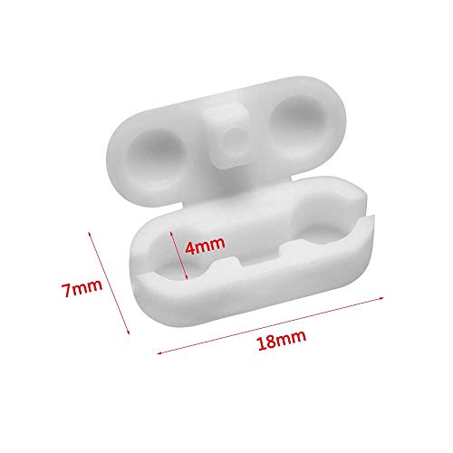 20 Pack Replacement Vertical Roman Roller Blind Ball Chain Cord Connector Clips