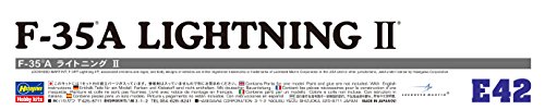 HAS01572 1:72 Hasegawa F-35A Lightning II [MODEL BUILDING KIT]