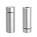 LuckIn 20-Pack Sign Standoff Screws 1/2 x 2 inch, Acrylic Standoff Mounting Hardware, Stainless Steel Standoffs for Glass Panel, Plexiglass Picture