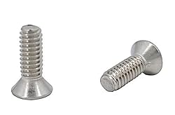 FixtureDisplays® 8-32 X 1/2" Stainless Flat Head