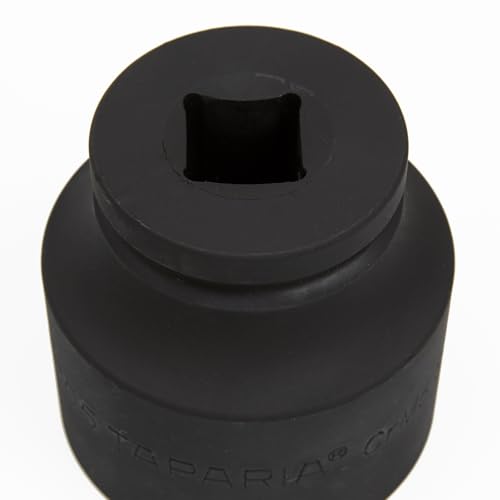 TAPARIA Impact Socket IMC 55, 3/4"(19mm) Square drive size, Chrome-Molybdenum Steel for durability and long life, 6 Point or HEX Impact Socket for Automobile, Industrial, Construction, Professional 3