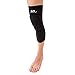 McDavid Hex Knee Compression Sleeves, Pull-On Padded Protection, Moisture Wicking (1 Pair), Black, ADULT- Small