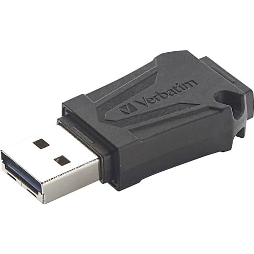 Verbatim ToughMax USB flash drive 64 GB I USB 2.0 I extremely robust USB memory stick I for laptop notebook ultrabook TV car stereo I USB 2.0 stick I data-stick with high durability I black