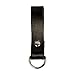 BTS Leather Belt Keeper with D-Ring, Belt Loop Key Holder 48-10050 (Black)