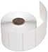CompuLabel Direct Thermal Labels, 2 1/4 x 1 1/4 Inch, White, Roll, Permanent Adhesive, Perforations Between Labels, 1000 per Roll,12 Rolls per Carton (530594) primary