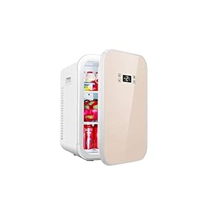 YANJ-Portable-Mini-Fridge-12v-220vElectric-Cool-Box-Car-refrigeratorCooling-Temperature-Difference-28degC-22L-Capacity-Warm-And-Cold-Type-Suitable-For-Car-And-Home-LOLDF1-Color-Bgold YANJ Portable Mini Fridge 12v 220v,Electric Cool Box Car refrigerator,Cooling Temperature Difference 28deg;C 22L Capacity Warm And Cold Type Suitable For Car And Home LOLDF1 (Color : Bgold)