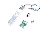 KNACRO HX711 ADC Converter Breakout Module Digital Load Cell Weight Sensor 20KG Portable Electronic Kitchen Scale, DIYmall for Load Cell Weight Weighing (20 Kg)