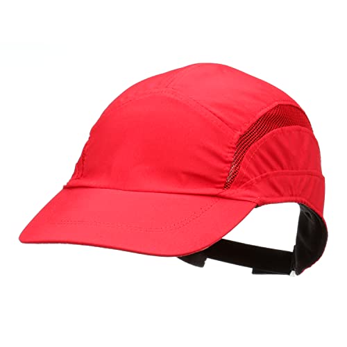 3M First Base 3 Bump Cap 2030597, Classic, Red Standard Peak, 70mm