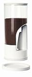Zevro MCD101 Indispensable 1/2-Pound-Capacity Coffee Dispenser, White