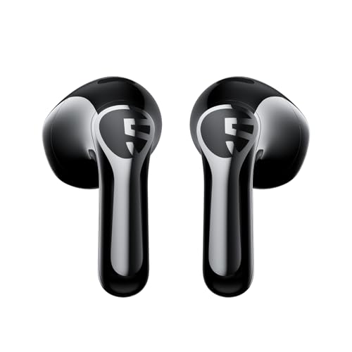 SOUNDPEATS Air6 HS BT 6.0 Wireless Earbuds, Semi-in-Ear Headphones with 13mm Triple-Magnet Bio-Composite Driver, LDAC Lossless & Hi-Res Audio, 45H Playtime, 4-Mic Noise Cancelling, IPX5