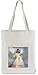 Catholic Divine Mercy Jesus I Trust in You Devotional Large 15 Inch Square Canvas Purse Tote Bag
