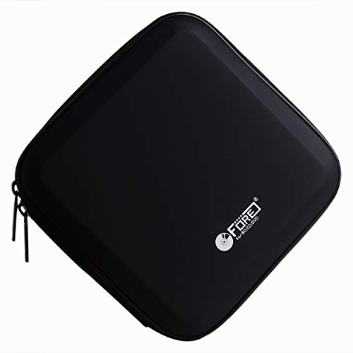 FORE 40 CD/DVD Disc EVA Storage Wallet Organizer Bag Color Black