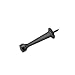 Liberty Premium Door Stoppers Metal Solid Rigid Door Stop Brushed 3