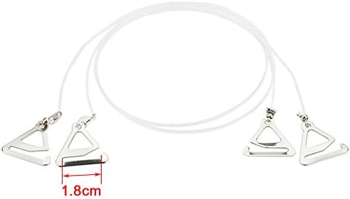 LUHEN Women Invisible Clear Bra Straps Replacement Adjustable Bra Strap