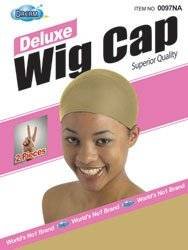 Dream Deluxe Wig Cap Natural 24 Pc (Model 097Na) Spandex Cap Wig Cap Mesh Cap Snood Hair Net Fish Net