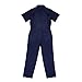 TopTie Men's Short-Sleeve Work Coverall Lightweight with Elastic Waist