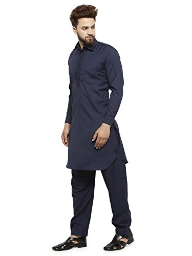 ben martin rich cotton blend kurta pyjama for men
