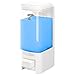 ToiletTree Products Shampoo and Soap Dispensers No Drilling. (Plastic, Single)