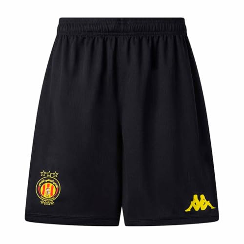 Kappa Pantalone Corto Espérance Tunis 25/26 Nero Kombat Ryder Prima Squadra | M