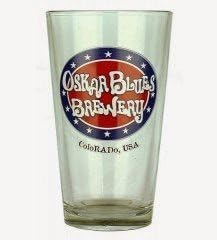 Oskar Blues Brewery Pint Glass by Oscar Blues Brewing Company