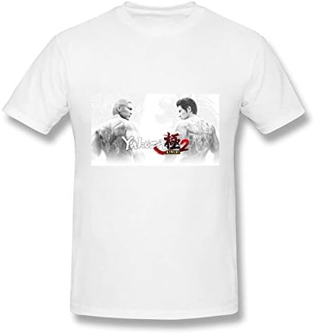 Men's Yakuza Kiwami 2 Summer Fashion Round Neck Short-Sleeved T-Shirt