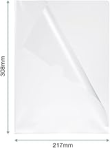 SUMMIT A4 Plastic Wallets Pack of 100 Clear Flush Folders view 3