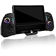 binbok Wired Switch Controllers for Nintendo Switch/OLED Controller，Switch Pro Controller One-Piece Joypad，Switch Controller Joypad for Handheld Mode with Back Map Button/Turbo/Motion Control (Black