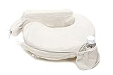 My Brest Friend Nursing Pillow Deluxe Slipcover, Heather, Light Grey