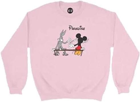 Amazon Paradis3 パラダイス スウェット バッグスバニー ミッキー メンズ ピンク Xl 並行輸入品 トレーナー パーカー 通販