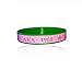Black Greek Sorority AKA Silicone Bracelet (2 Bracelets per Pack)