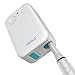 Deep UV Toothbrush Sanitizer Portable Toothbrush Sterilizer UV-C light Physical Antibacterial Travel Toothbrush Holder for Oral Health-USB Recharged Kill 99.99% Harmful Germ