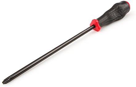TEKTON Long #3 Phillips High-Torque Black Oxide Blade Screwdriver | 26685 | Made in USA
