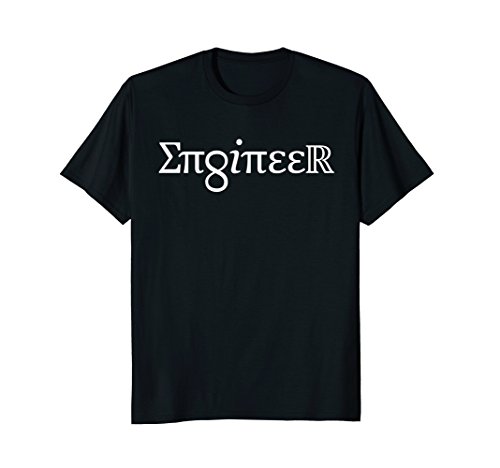 Engineer, Spelled Out in Symbols, Engineering T-Shirt