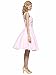 Maggie Tang 50s 60s Vintage Cocktail Swing Rockabilly Ball Gown Dress Pink L