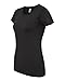 Alternative AA1073 Ladies Destroyed T-Shirt - Black - M