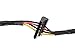 Monoprice 108793 12-Inch 4-Pin Molex Male to 2 15-Pin SATA II Female Power Cable Net Jacket
