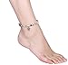 Fesciory Puka Shell Anklet for Women Summer Natural Cowrie Adjustable Ankle Bracelet, Handmade Boho Hawaiian Beach Seashell Jewelry for Girls (Shell Starfish)